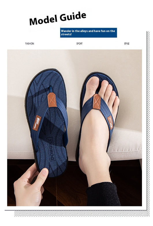Sandalias Plataforma Verano para Hombre con Suela Antideslizante - Image 12