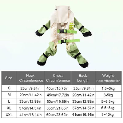 Pantalones Impermeables Reflectantes para Perros - Ajustables y Resistentes a Manchas - Image 2