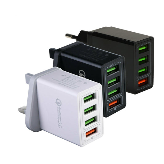 Cargador USB con Luz LED Luminosa
