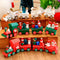 Set de 4 Trenes de Madera Miniatura para Niños
