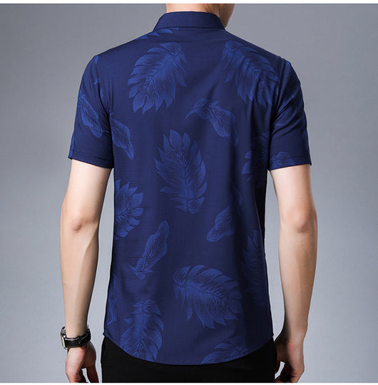 Camisa Ejecutiva de Manga Corta para Hombre - Image 2