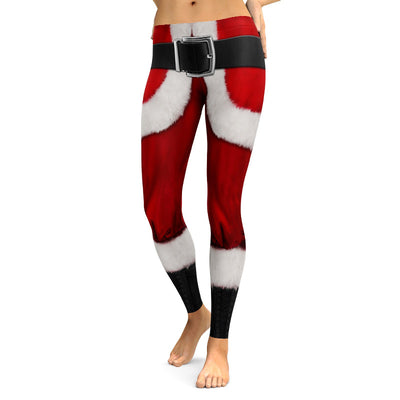 Leggings Deportivos Navideños de Cintura Alta para Yoga y Fitness - Image 5