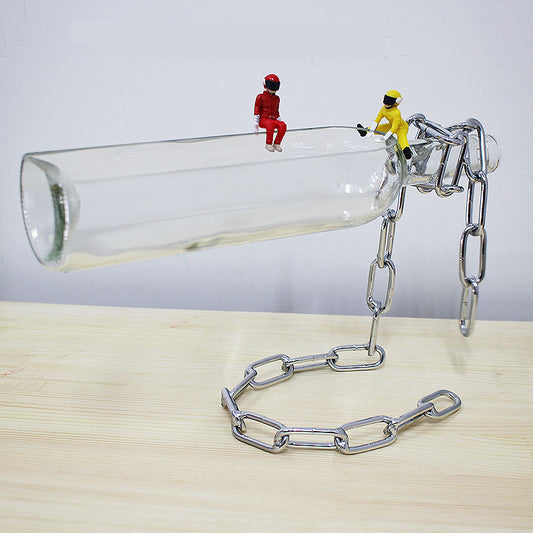 Decoración Botella de Vino Suspendida - Image 2