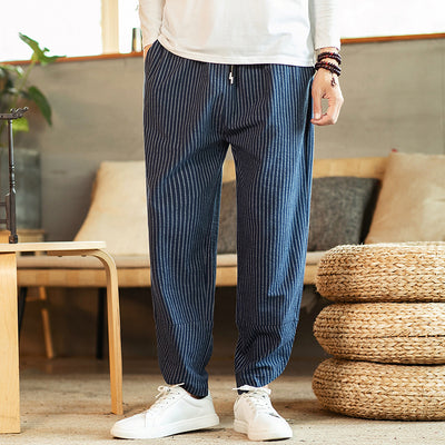 Pantalones Capri Holgados Talle Grande con Cintura Elástica - Image 3