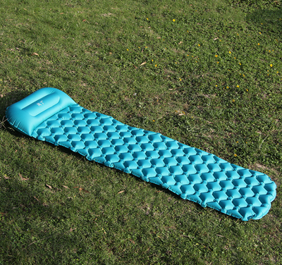 Colchón Inflable Doble para Camping y Playa - Cómodo Descanso al Aire Libre - Image 11