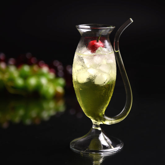 Copa de Vino Tinto en Vidrio Borosilicato Transparente - Image 2