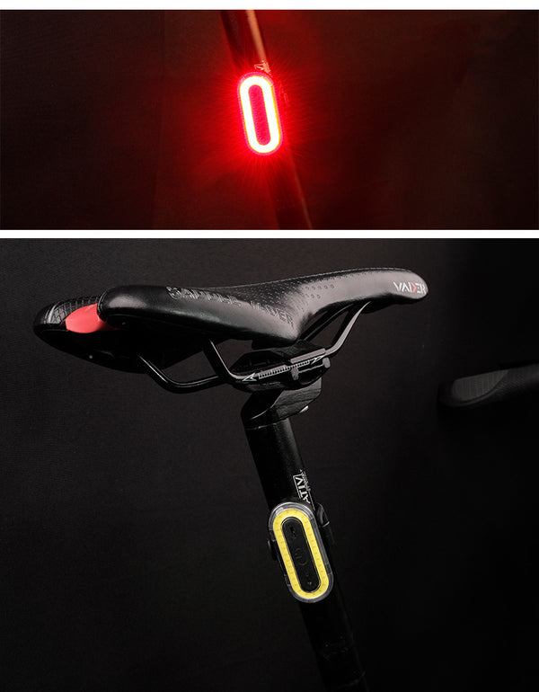 Luz Trasera LED para Bicicleta con Carga USB