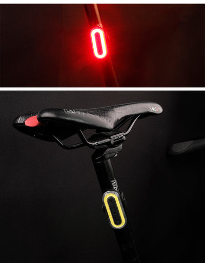 Luz Trasera LED para Bicicleta con Carga USB - Image 2