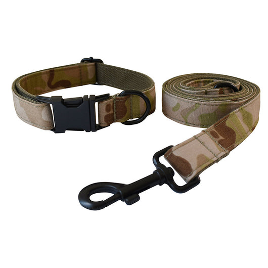 Juego de Collar y Correa para Perro Camuflaje Táctico - Image 18