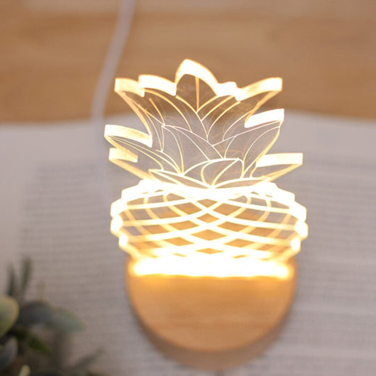Lámpara de Mesa Piña Decorativa para Mesita de Noche - Image 4