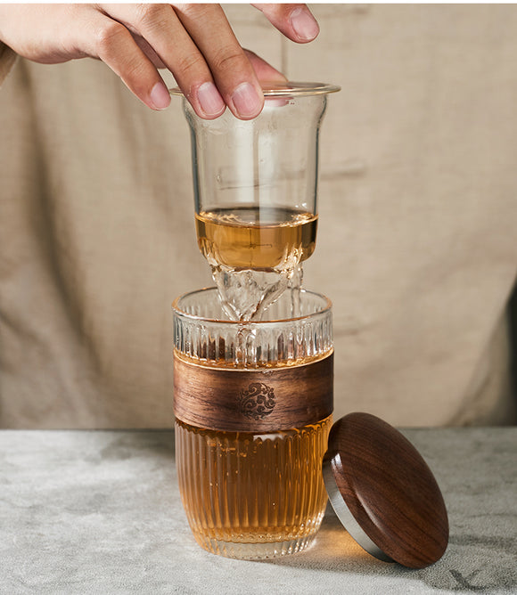 Vaso de Vidrio Rongshantang Premium