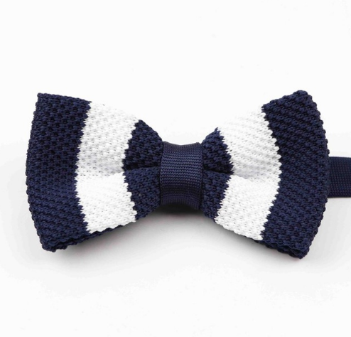 Corbata Mariposa Tejida Ajustable Doble Capa - Diseño Moderno Unisex - Image 36