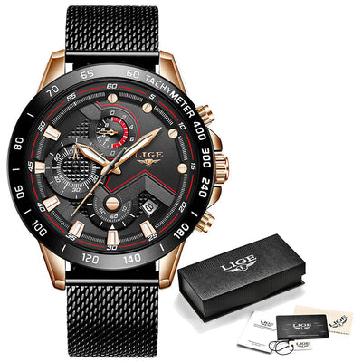Reloj para Hombre con Malla Metálica - Image 10