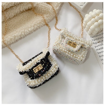 Bolso Crossbody Infantil con Cadena Diamantada - Image 33