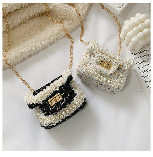 Bolso Crossbody Infantil con Cadena Diamantada - Image 33