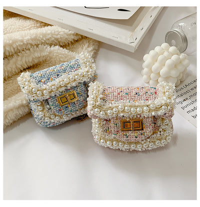 Bolso Crossbody Infantil con Cadena Diamantada - Image 29