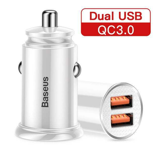 Cargador USB Rápido para Auto Baseus - Image 2