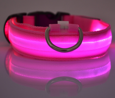 Collar LED Luminoso para Perros y Gatos - Seguridad Nocturna con Luz Fluorescente - Image 41