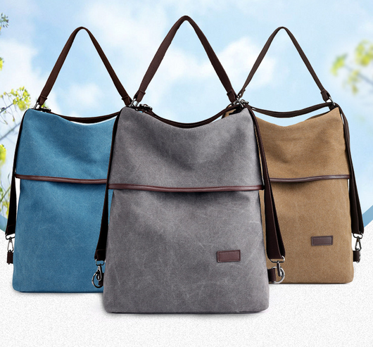 Mochila de Lona Versátil para el Día a Día - Image 9