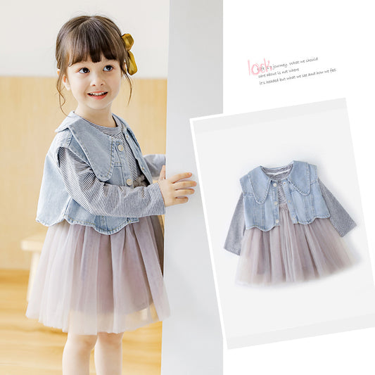 Vestido de Dos Piezas para Niñas