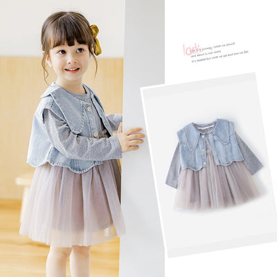 Vestido de Dos Piezas para Niñas