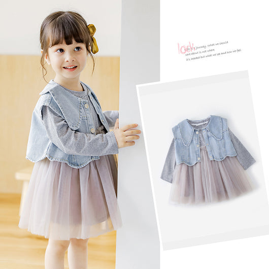 Vestido de Dos Piezas para Niñas