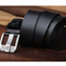 Wide Leather Belt Extra Large Size - Casual Pin Buckle