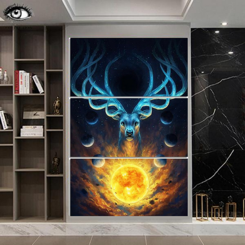 Cuadro Celestial - Arte Mural Multipanel