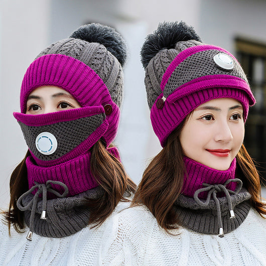 Gorro Térmico para Ciclismo Femenino - Cálido y Elegante - Image 12