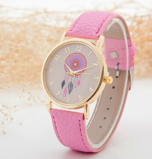 Reloj de Dama con Diseño de Globos - Esfera Grande y Correa Colorida - Image 3