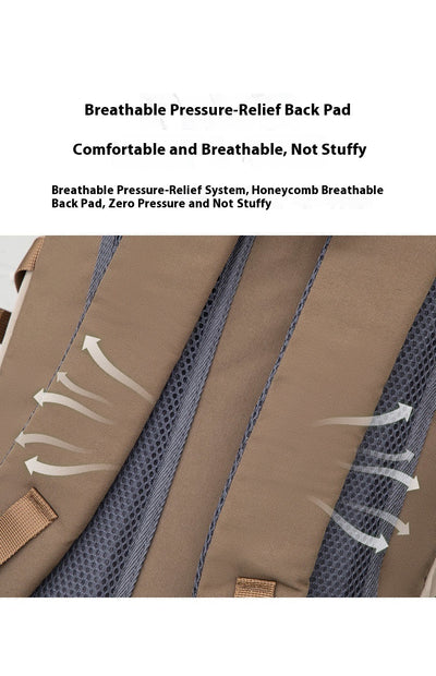 Mochila de Senderismo Impermeable con Almacenamiento Versátil - Image 15