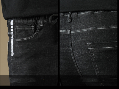 Pantalones Vaqueros Slim Fit Otoño para Hombre - Versátil y Moderno - Image 2