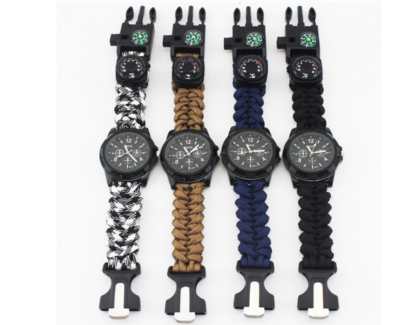 Reloj Tejido Compass Multifunción