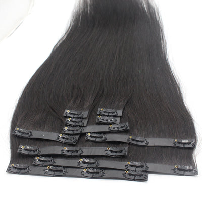 Extensiones de Cabello Humano con Clips de Fijación - Image 4