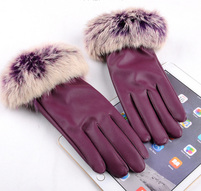Guantes de Cuero Táctil con Forro Cálido y Diseño Premium - Image 4