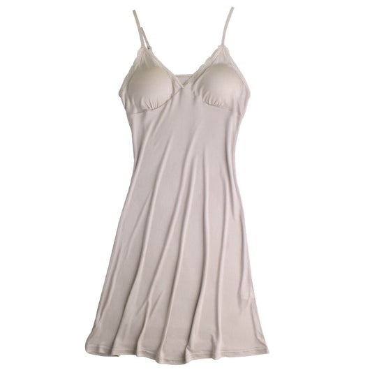 Camisón de Seda con Tirantes Ajustables - Image 4