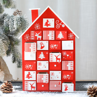 Calendario Navideño de Madera - Decoración Festiva - Image 32