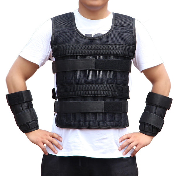 Chaleco de Entrenamiento con Placas de Acero Ajustables