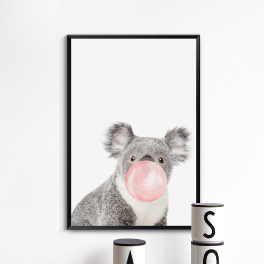 Cuadro Nórdico Minimalista Animales Infantiles sin Marco - Image 4
