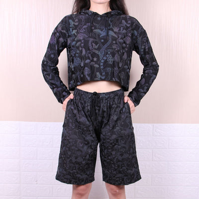 Sudadera Reflectante Hongos para Mujer - Image 6