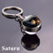 Solar System Planet Key Ring Saturn