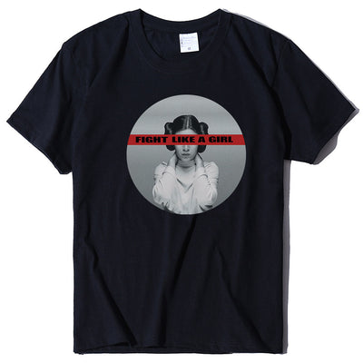 Camiseta Feminista Casual Estampada de Manga Corta para Verano - Image 2