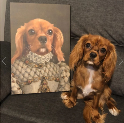 Retrato Personalizado de Mascota en Lienzo - Arte Nórdico para Pared - Image 21