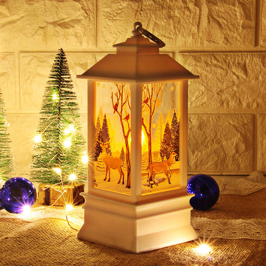 Decoración Navideña LED - Papá Noel y Muñeco de Nieve Iluminado - Image 4