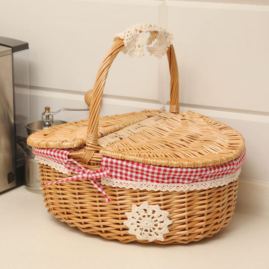 Cesta de Almacenamiento Tejida a Mano - Image 9