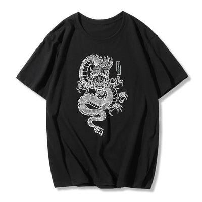 Playera Estampada Qinglong de Manga Corta - Image 5