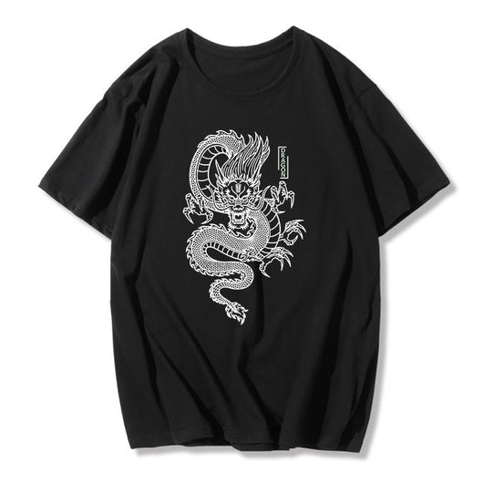Playera Estampada Qinglong de Manga Corta - Image 5