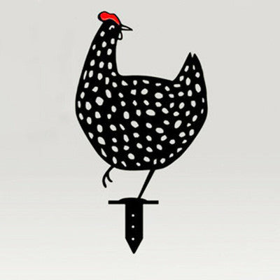 Decoración de Jardín con Figuras de Gallinas - Estacas para Patio y Huerto - Image 33