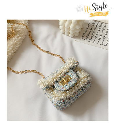 Bolso Crossbody Infantil con Cadena Diamantada - Image 27