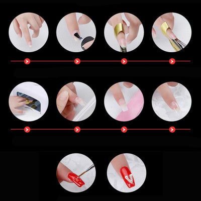 Gel de Extensión de Color Transparente - Manicura Duradera y Rápida - Image 2